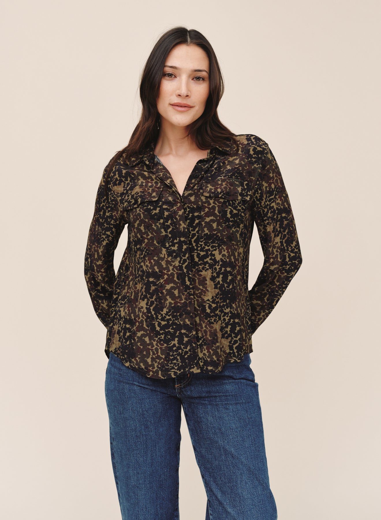B20176-L59-304 - UTILITY POCKET BUTTON DOWN