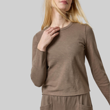 Vintage Bias Tee-Lilla P-PA3579-STK