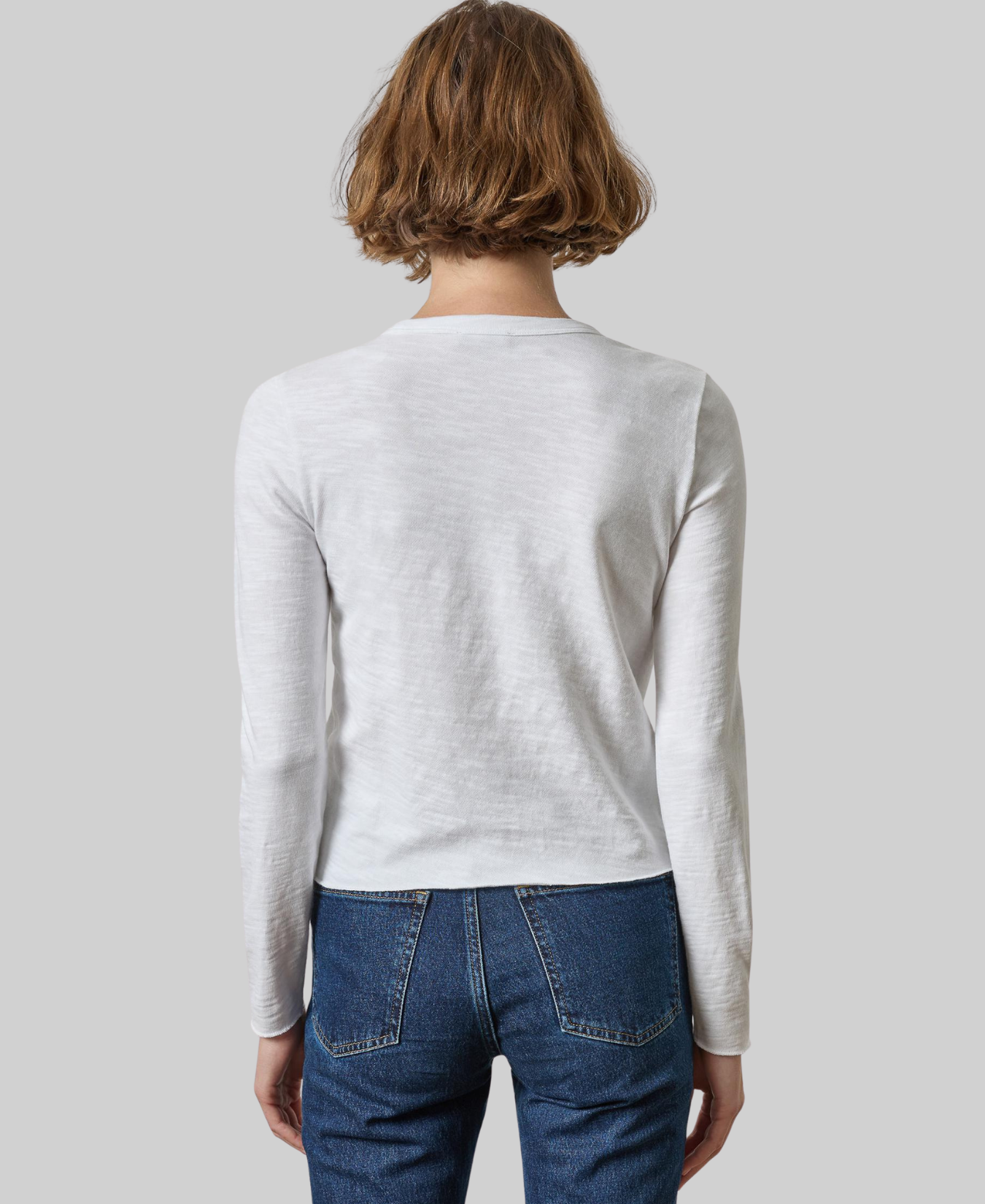 Vintage Bias Tee-Lilla P-PA3579-WHI