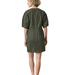 Washed Twill Full Sleeve Shirt Dress_Lilla P_PA3544-JPR