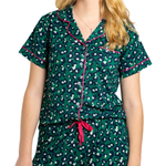 Whitney Short Sleeve Button Up Sleep Shirt_The Royal Standard_273261413