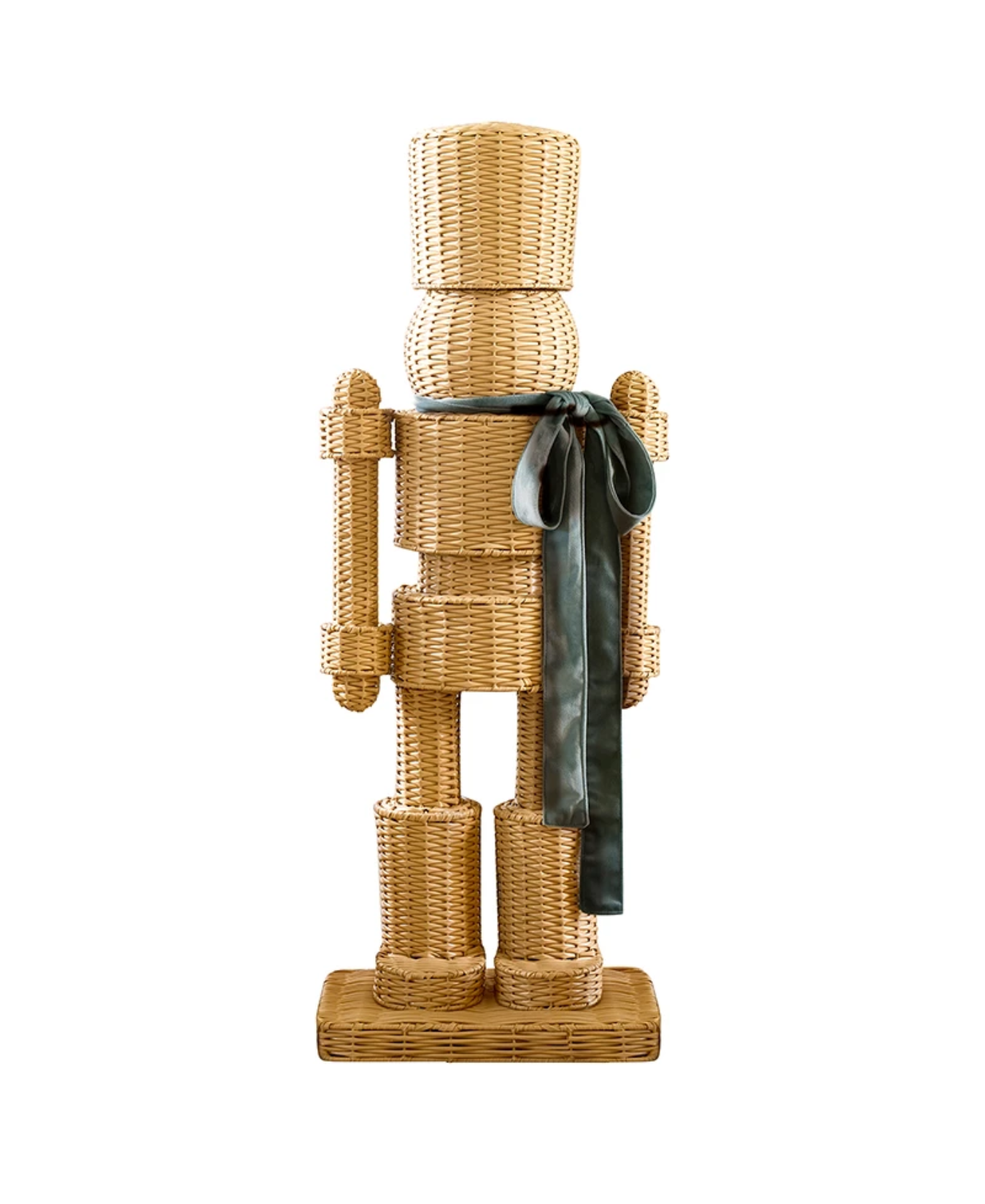 WickerNutcrackerGreen-Santa Barbara Design Studio-R7342