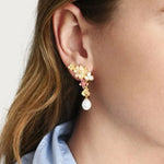 Wildflower Pearl Drop Earring-AnabelAram-14121115524
