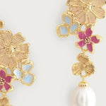 Wildflower Pearl Drop Earring-AnabelAram-14121115524