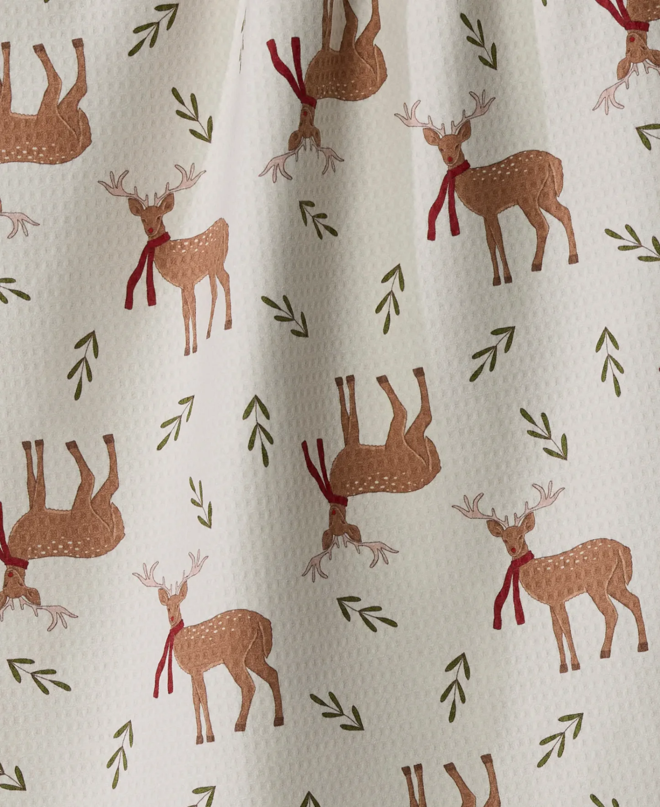 Winter Reindeer Luxe Kitchen Towel-Geometry-TT-DBL-MF-WINTER-REINDEER