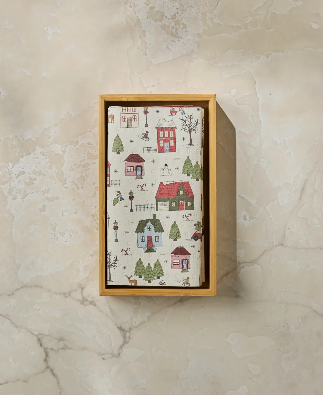 Winter Village Not Paper Towel-Geometry-NPT-MF-WINTER-VILLAGE
