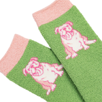 Women's Bulldog Snuggle Socks_The Royal Standard_376268337