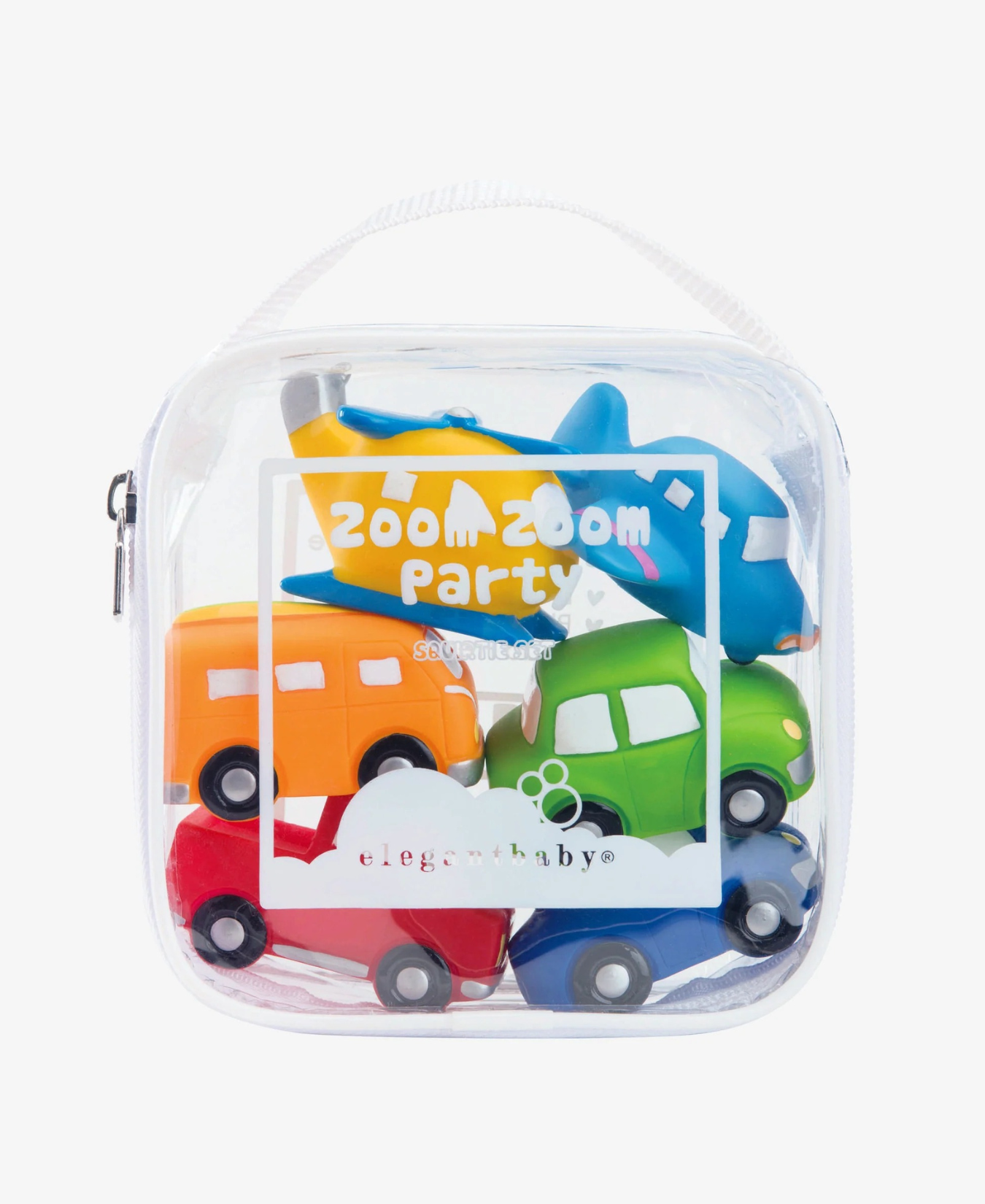 Zoom Zoom Party Squirties | 6 Pieces_Elegant Baby_40591