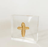 2x2 Acrylic - Single Painted Cross