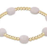 Admire Gold 3mm Bead Bracelet - Moonstone