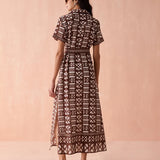 Amira Flowing Maxi Dress | Nari Cacao Nricao