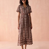 Amira Flowing Maxi Dress | Nari Cacao Nricao