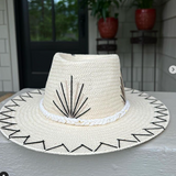 Anna Hat (Black/Gold)