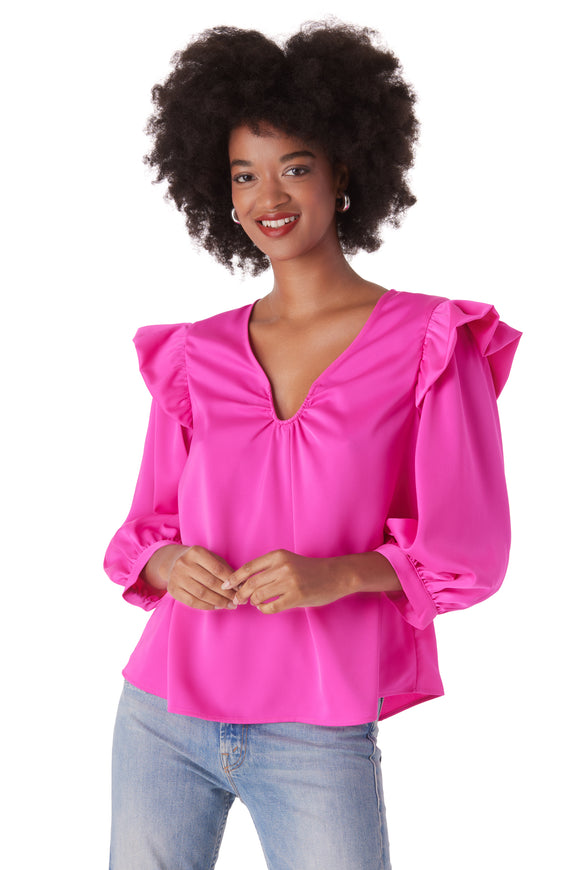 Anya Top- Mollie Pink