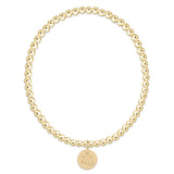 ecollegiate classic gold 3mm bracelet