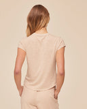 Baby Crew Tee | Linen Sand