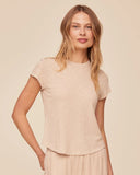 Baby Crew Tee | Linen Sand