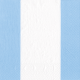Bandol Stripe Light Blue Cocktail Napkin