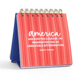 52 Weeks of America Quotes Flip Desk Calendar