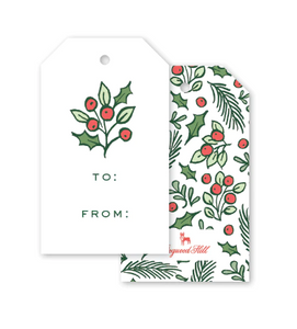 Berry Garden Gift Tag- Individual