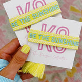 Be the Sunshine Tassel Bracelet
