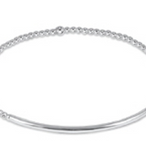 enewton Extends- Classic Sterling 2mm Bead Bracelet- Bliss Bar Sterling