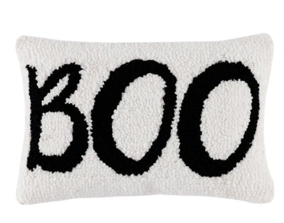 Boo Pillow, Ivory