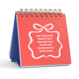 52 Weeks of America Quotes Flip Desk Calendar