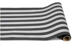 Chalkboard Silver Classic Stripe Runner