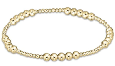Classic Gold Blissful Bracelet 4MM