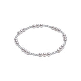 Joy Pearl 4mm Sterling Bracelet
