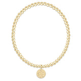 ecollegiate classic gold 3mm bracelet