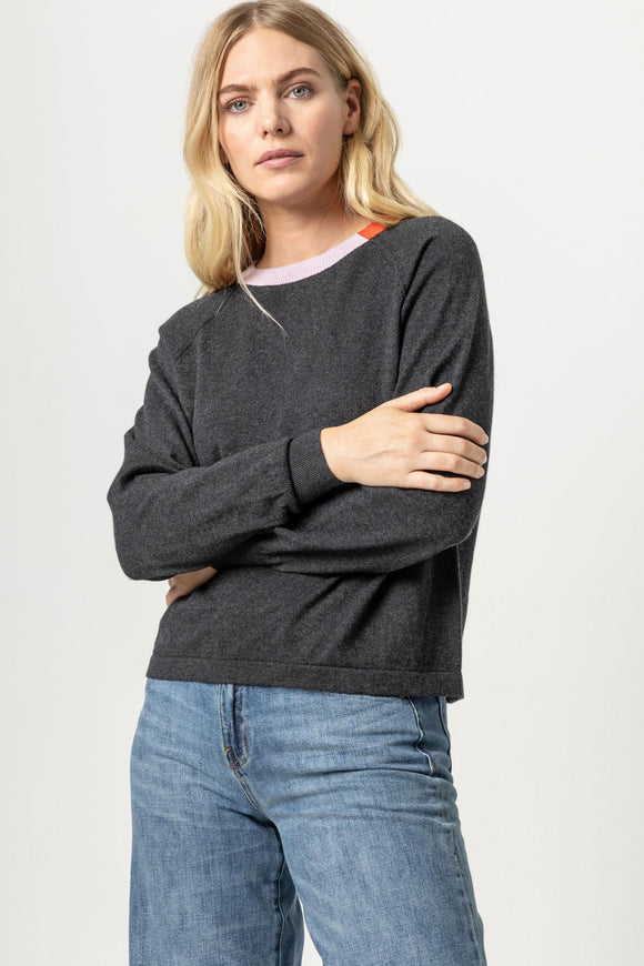 Colorblock Raglan Sweater