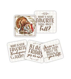 Conversation Coasters- Turkey