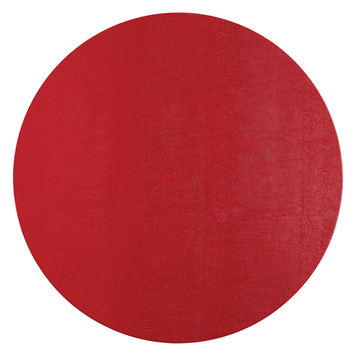 Placemat Cranberry Lizard Round Set of 4