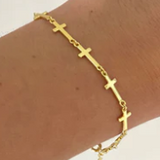 Cross Link Bracelet