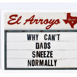 Dad Sneeze Card