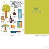 Things That Age Well Greeting Card