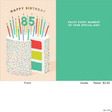 85 Cake Greeting Card