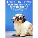 Little Dog With Big Goggles Greeting Card