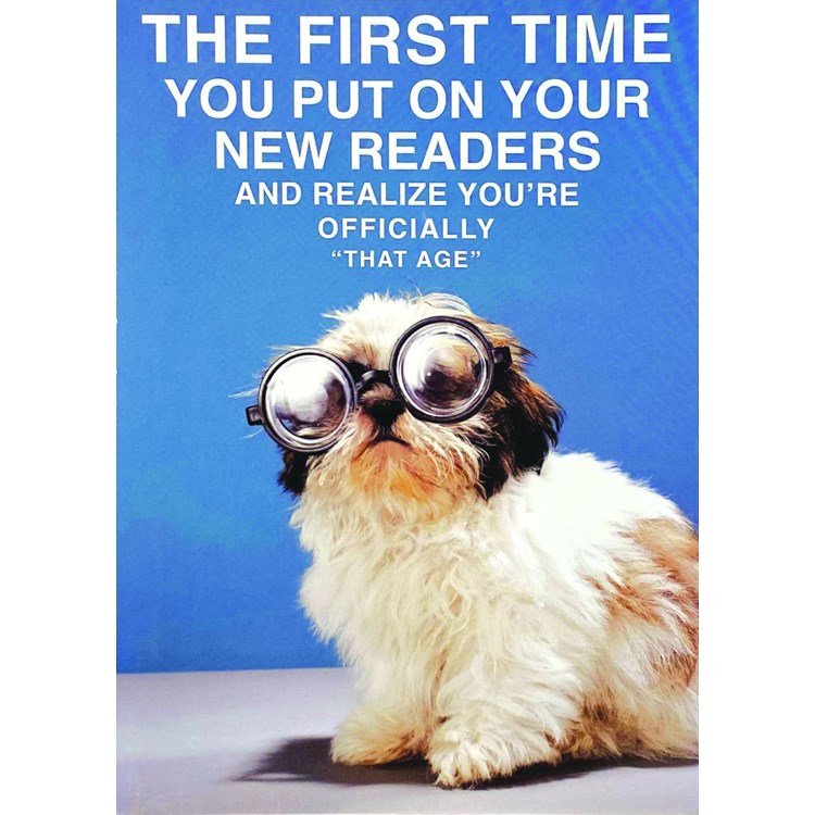Little Dog With Big Goggles Greeting Card