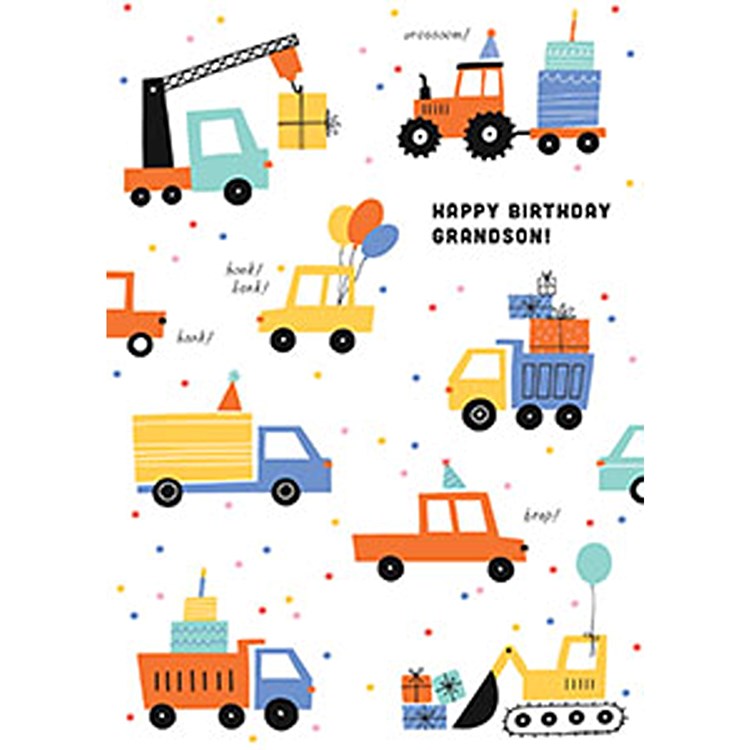 Truck Loads of Love Greeting Card