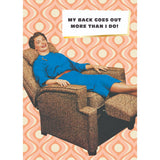 Kick Back and Relax Greeting Card