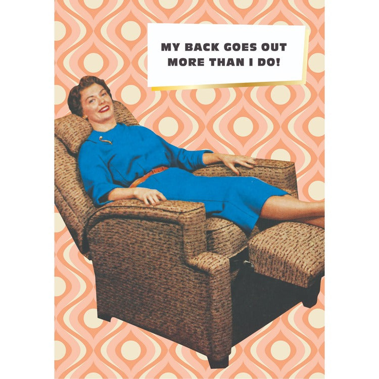 Kick Back and Relax Greeting Card