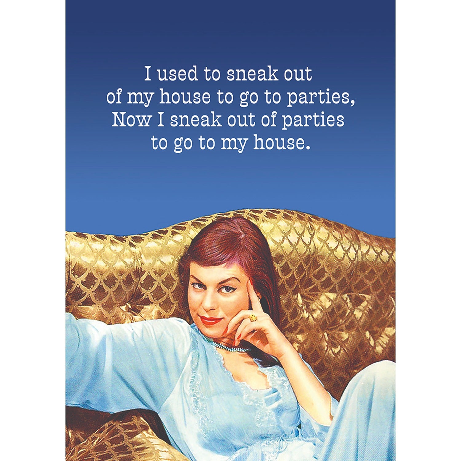 Sneaking Out Greeting Card