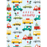Birthday Traffic Jam Greeting Card