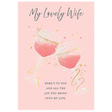 Gold Mimosa Greeting Card
