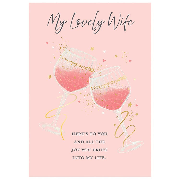 Gold Mimosa Greeting Card