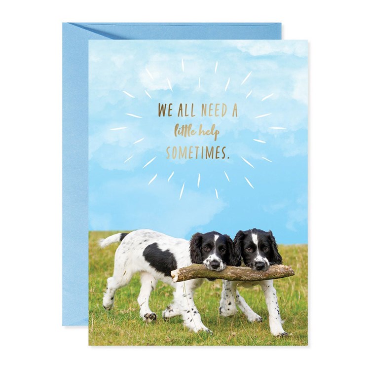 Always Here To Help Greeting Card
