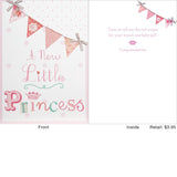 A New Little Princess Greeting Card
